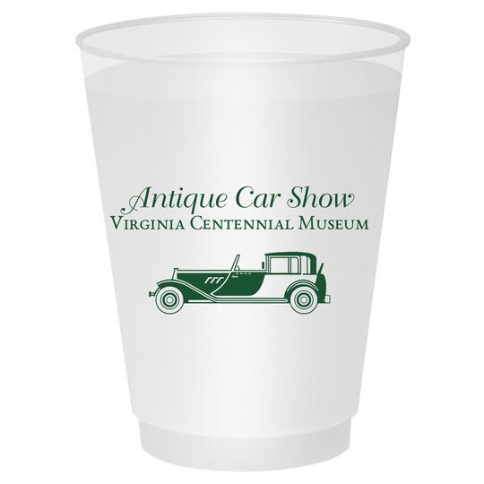 Collector Car Shatterproof Cups